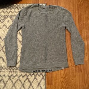Grey Plain LuLulemon Sweater